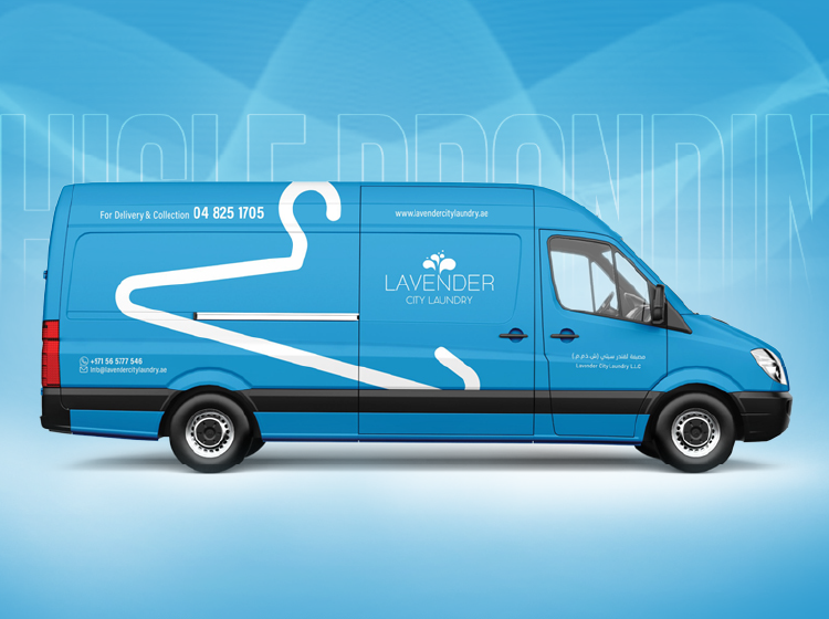 Vehicle branding is one of the more challenging areas of mine, so I have worked on only a few projects in this field. One of my notable designs is a vehicle branding concept created for Al Maha Catering.